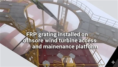 Les millors solucions de reixetes de FRP per a projectes marítims i eòlics marí