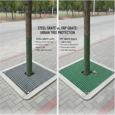 Comparació de reixes d'acer amb reixes d'arbre de FRP: quina és millor per a ...